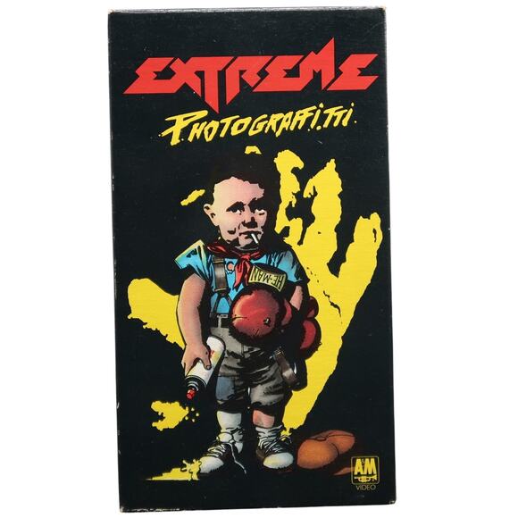Extreme Photograffiti VHS Videotape 1991 A&M Video Vintage Music Videos - Picture 1 of 7